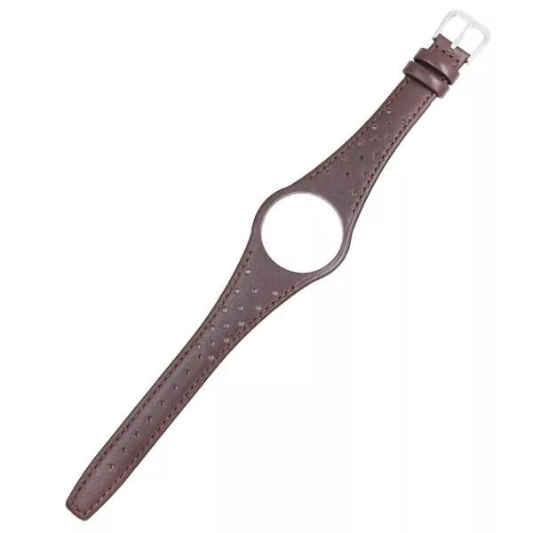 Bracelet-de-montre-en-cuir-de-veau-véritable-rouge-bleu-marron-noir-kaki-2 Brown Strap Bracelet for Omega Dynamic In Calf Leather