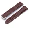 16_Bracelet-de-montre-en-Silicone-de-caoutchouc-de-haute-qualit-19-20-21-22mm-avec-bracelet Brown Strap Bracelet for Omega Speedmaster, Seamaster In Rubber & Crocodile/Alligator Grain - 19,20,21,22mm