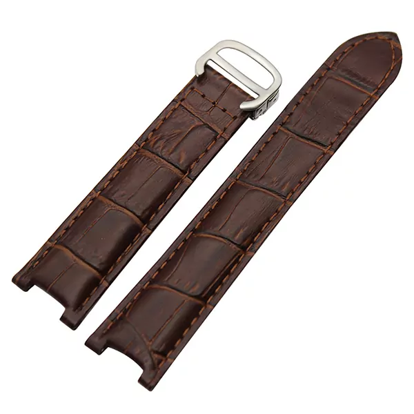 HTB1uKVKSpXXXXafaVXXq6xXFXXXh Brown Strap Cartier Pasha in Crocodile/Alligator Grain - 18,20,21,22mm