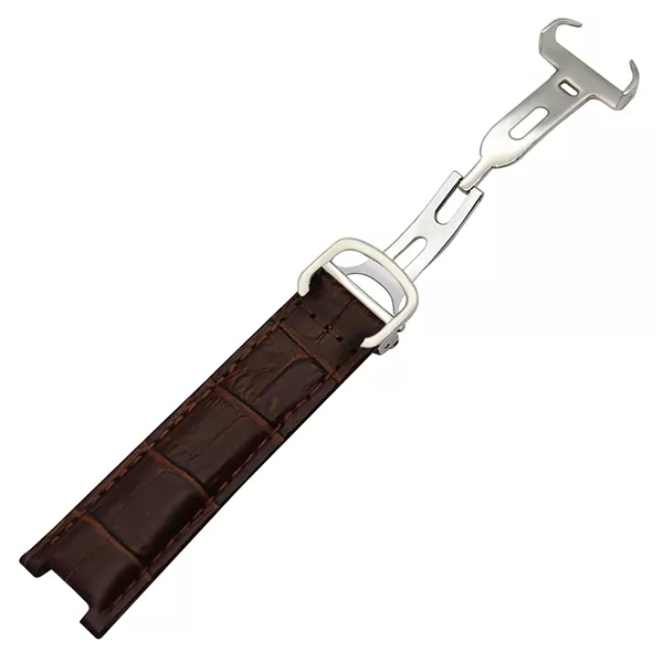 HTB1JU9zSpXXXXaHapXXq6xXFXXX1 Brown Strap Cartier Pasha in Crocodile/Alligator Grain - 18,20,21,22mm