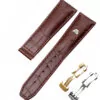 MLSP1G.S1 Brown Strap For Eliros, Pontos, Masterpiece, Maurice Lacroix 20,22mm Crocodile/Alligator Grain
