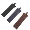 5_MERJUST-26-22-bleu-marron-noir-haute-qualit-en-caoutchouc-bracelet-de-montre-28mm-convient-pour Black Strap for P6360 Porsche Design 26x6.5mm In Rubber