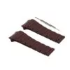 MDNEN-22x32mm-Montre-En-Caoutchouc-de-Silicone-de-Courroie-De-Bande-Adapte-Pour-Porsh-Conception-Tableau-2 Brown Strap For P6620 Porsche Design 33x23mm In Rubber