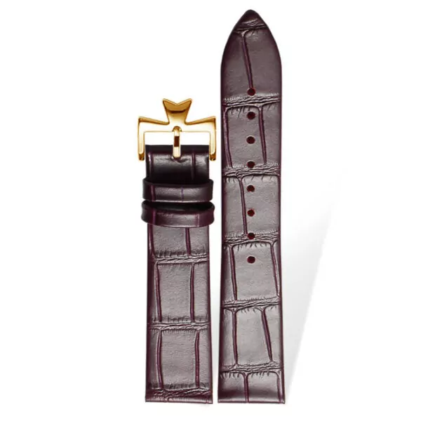 Purple-Strap-Vacheron-Constantin-Lady-Art-Master-Heritage-3 Brown Strap for Vacheron Constantin Patrimony, Traditionnelle, Egerie, Malte - 18,20,21mm