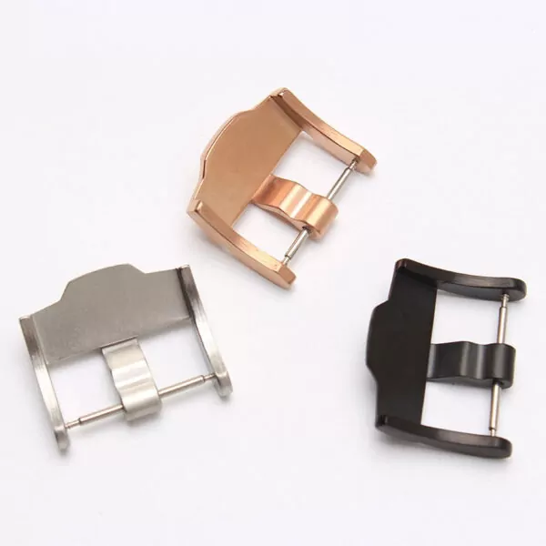 Nouvelle-Vente-Chaude-24mm-en-acier-inoxydable-boucle-pour-Bracelet-En-Silicone-Bracelet-Pour-Audemars-Piguet_2 Buckle for Rose Gold Royal Oak Offshore/Diver Audemars Piguet 20, 22, 24mm In Stainless Steel