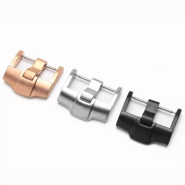Nouvelle-Vente-Chaude-24mm-en-acier-inoxydable-boucle-pour-Bracelet-En-Silicone-Bracelet-Pour-Audemars-Piguet_1 Buckle for Rose Gold Royal Oak Offshore/Diver Audemars Piguet 20, 22, 24mm In Stainless Steel