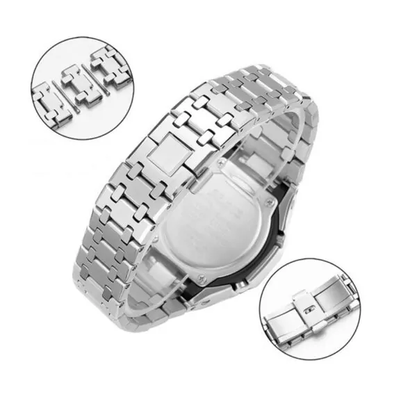 casio-boitier-de-montre-en-acier-pour_main-3 Silver Case & Bracelet Casio G-Stock GA-2100, 2110 Stainless Steel Conversion Kit Royal Oak