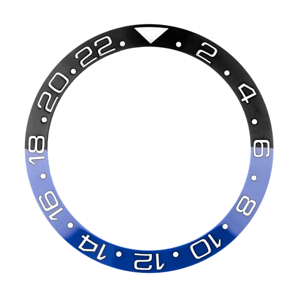 1_2_21 Ceramic Bezel for Rolex GMT Master II "Batman" Blue & Black