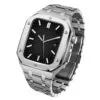 coque-bracelet-de-luxe-pour-apple-watc_main-2 Silver Royal Oak Case with Stainless Steel Bracelet for Apple Watch Series