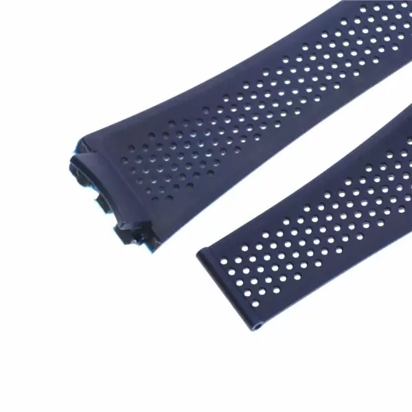 description-image-12 Navy Blue Strap Bracelet for Carrera 45mm TAG Heuer in Rubber - 22mm