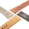 2_Bracelet-de-montre-en-cuir-de-vache-italien-24MM-pour-montres-universelles-de-luxe-Bracelet-pour (1) copy Distressed Beige Strap Panerai Luminor, Marina, Submersible 24, 26mm In leather Crazy Horse