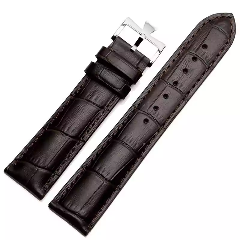 En-cuir-bracelet-de-montre-appropri-pour-Vacheron-Constantin-Seiko-Casio-montre-et-accessoires-19mm-20mm (8) Brown Strap for Vacheron Constantin Patrimony, Traditionnelle - 19,20,21,22mm