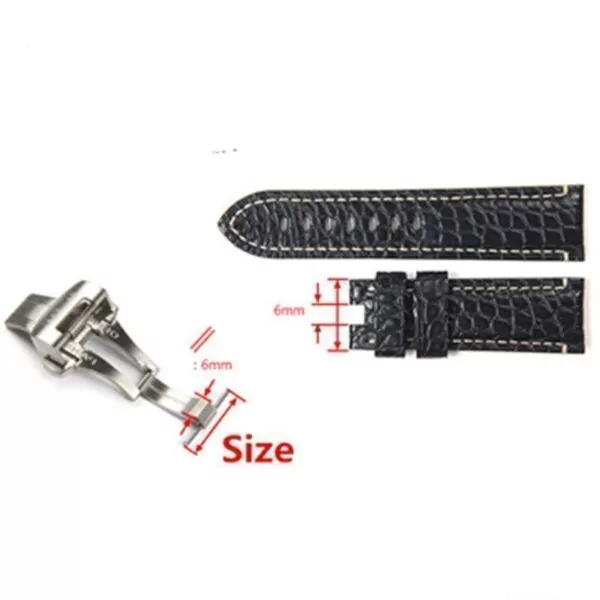 Pam-Deployant-Clasp-Fold-buckle-20mm-FOR-Officine-Panerai-steel-Butterfly-lumino-153338442571-5 Folding Buckle for Officine Panerai - Stainless Steel