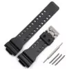 0_Bracelet-de-montre-de-sport-pour-g-shock-bracelet-de-montre-intelligente-pour-casio-r-sine Glossy Black Strap Casio G-Shock GA-Series 16mm In Rubber