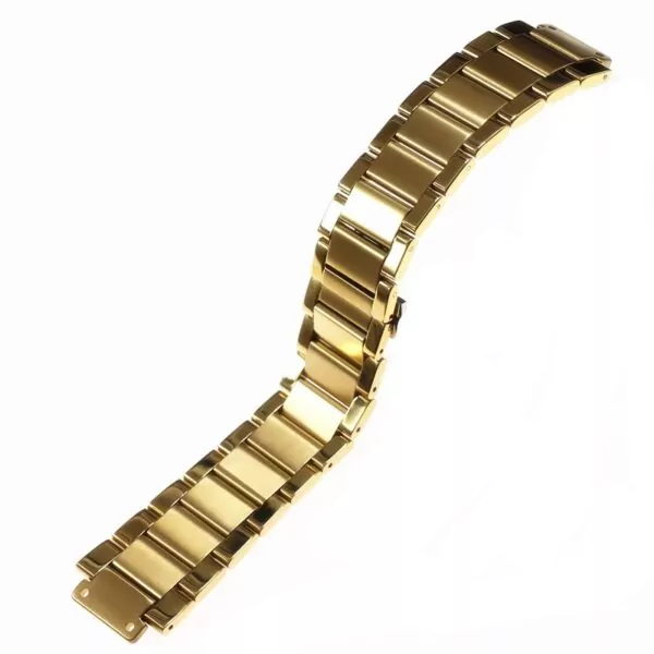 3_27mm-acier-inoxydable-bracelet-argent-noir-or-rose-or-pour-HUBLOT-montre-bracelet-big-bang-classique Gold Band Bracelet Hublot Classic Fusion in Stainless Steel