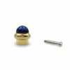 Crown-Cartier-push-button-chronograph-pasha-Aftermarket-sapphire2 Gold & Blue Push Button Pasha Chronograph Cartier Sapphire & Stainless Steel