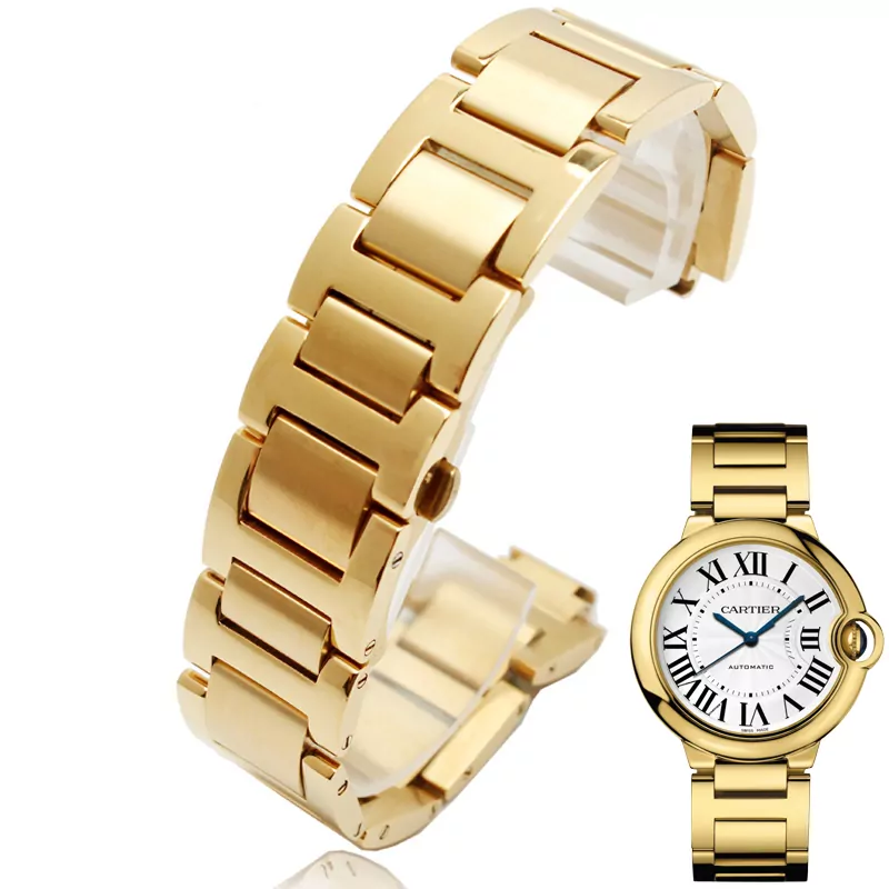 CASS8X2-6 Gold Bracelet Ballon Bleu Cartier In Stainless Steel