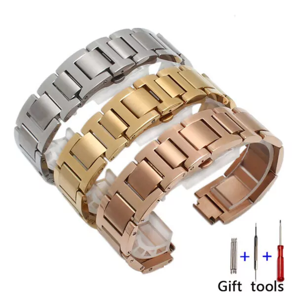 CASS8X2-3 Gold Bracelet Ballon Bleu Cartier In Stainless Steel