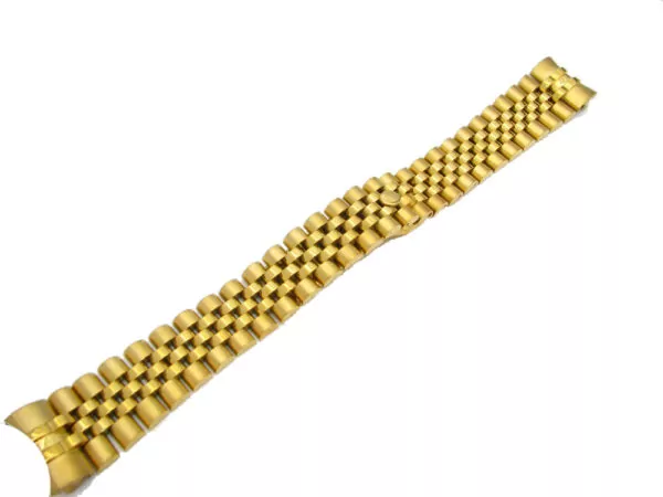 20mm-316L-En-Acier-Inoxydable-Silver-Jubilee-TwoTone-Or-Montre-Bracelet-de-Courroie-De-Bande-2 Gold Bracelet Jubilee for Rolex DateJust - 13, 17, 20mm