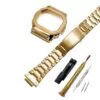 3_En-Acier-inoxydable-Bracelet-De-Montre-Lunette-Pour-Casio-G-shock-GW-5000-DW-5000-5025 Gold Case & Bracelet G-Shock Atomic Stainless Steel