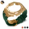 Style 10_en-3-modification-accessoires-de-ga-2100_variants-7 Gold Case & Rubber Strap Casio G-Stock GA-2100, 2110 Conversion Kit Royal Oak