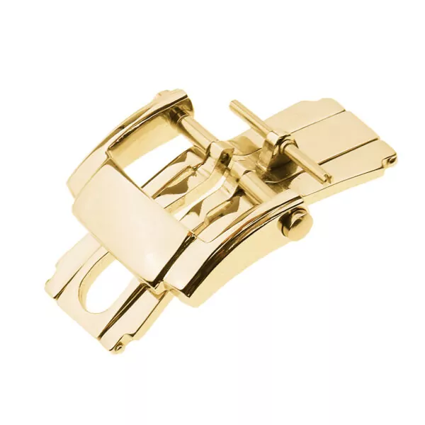 PPBS8E-1 Gold Clasp Buckle For Patek Philippe Nautilus - Stainless Steel