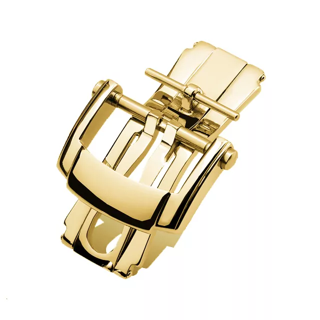 PPBS8E-22 Gold Clasp Buckle For Patek Philippe Nautilus - Stainless Steel