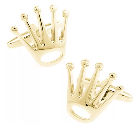 New-Brand-Design-Couronne-Forme-Hommes-de-boutons-de-Manchette-En-Cristal-Hommes-Chemises-Fixer-Manchette.jpg_640x640 Gold Cufflinks Rolex Crown Look