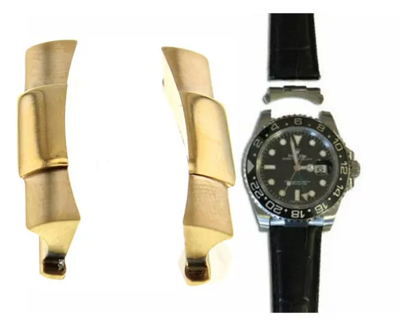 il_fullxfull.2009920073_cajt copy 2 Gold End Links for Rolex Submariner, GMT, Daytona, Datejust 20, 21, 22mm Stainless Steel