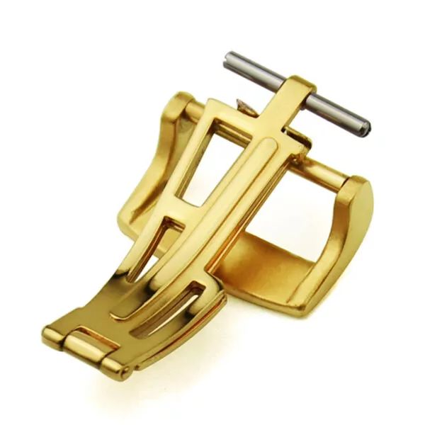 APBXXG1-4 copy Gold Folding Buckle for Royal Oak Offshore/Kasparov Audemars Piguet 18,20mm In Stainless Steel
