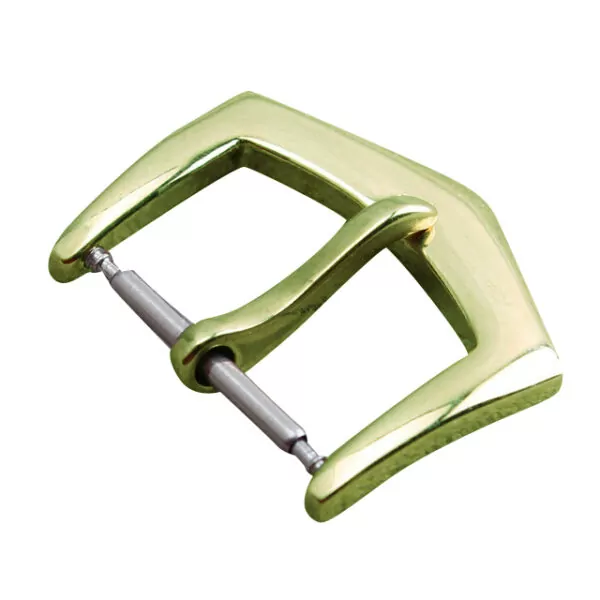 PPBX8E-10 copy Gold Pin Buckle for Calatrava Patek Philippe Stainless Steel - 16, 18mm