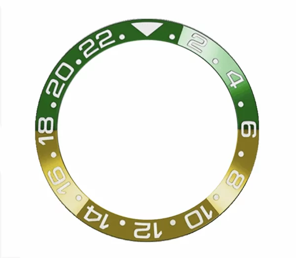 Screenshot 2020-09-30 at 23.11.18 Green Sprite/Lemon Insert Bezel for Rolex Submariner, GMT II Ceramic 38mm