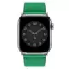 e-plus-recent-bracelet-en-cuir-a-tour-u_description-16 Green Strap Apple iWatch Hermes In Leather