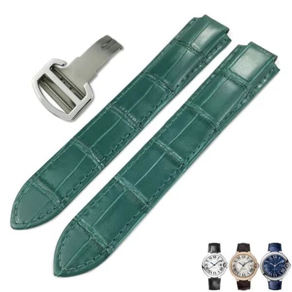 green_racelet-de-montre-italien-en-cuir-de-va_variants-4(1) Green Strap Ballon Bleu Cartier In Crocodile/Leather Grain