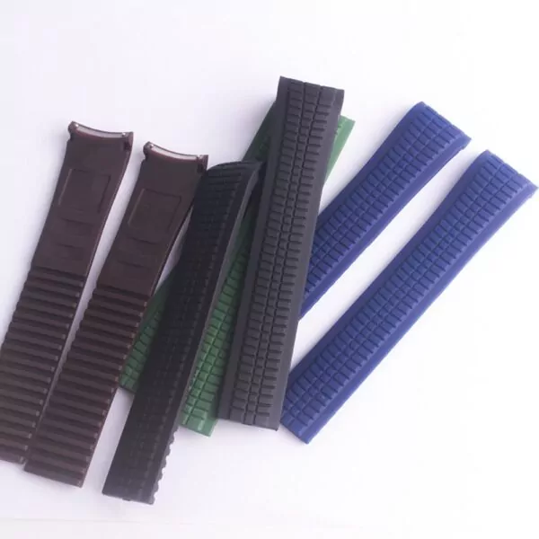ppsrxh1-7 Green Strap for Aquanaut Patek Philippe 21mm In Rubber