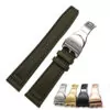 Nylon-Waterproof-Strap-Brand-Bracelet-Tudor-pelagos-blackbay-with-folding-clasp-1 Green Strap for Tudor Black Bay, Pelagos in Nylon - 20,21,22mm