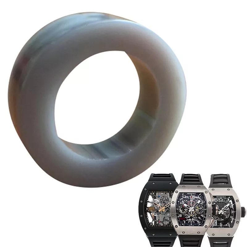gray_ontre-couronne-anneau-en-caoutchouc-pou_variants-1 Grey Crown Ring for Richard Mille R011, RM035, RM010 Rubber