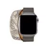 14_H05f11bc976c941839bc436c38f8c16f8O Grey & Printed Double Tour Band Apple iWatch Hermes In Leather
