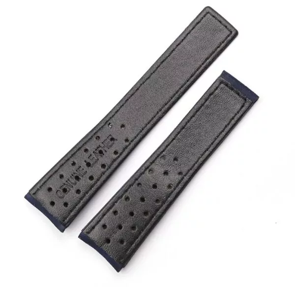 1_HTB1N4q.IxSYBuNjSspjq6x73VXaG copy 2 Blue & White Racing Strap Bracelet for TAG Heuer - 20,22mm