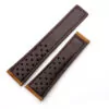 THSLXI-55 Brown Racing Strap Bracelet for TAG Heuer - 20,22mm