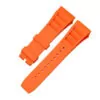 RMSRXX-4 Orange Rubber Strap Band for Richard Mille