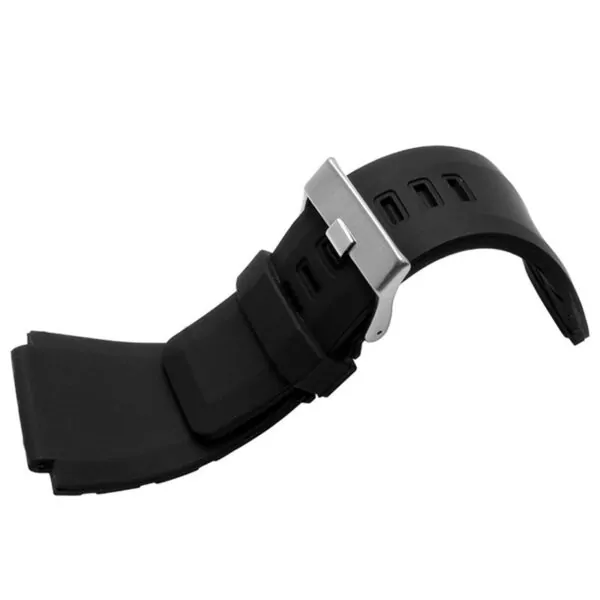 Nouveau-Haute-Qualit-pour-Cloche-pour-Ross-34-24mm-RH-En-Caoutchouc-bracelet-de-Montre-de-1 Black Silicone Strap for Bell Ross BR01/BR03