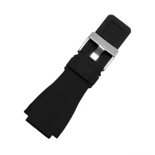 Nouveau-Haute-Qualit-pour-Cloche-pour-Ross-34-24mm-RH-En-Caoutchouc-bracelet-de-Montre-de-2 Black Silicone Strap for Bell Ross BR01/BR03
