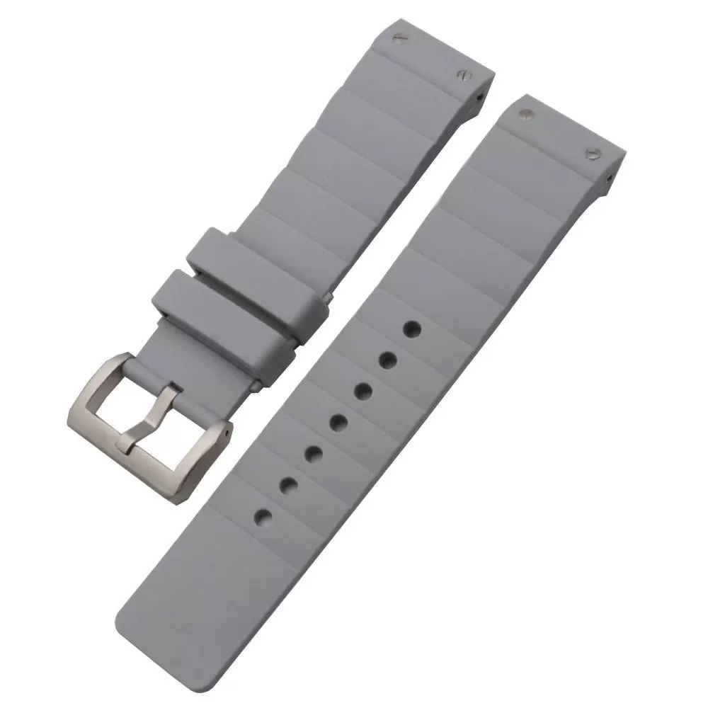 CASRXJ1-6 Grey Strap Santos XL Cartier 23mm In Rubber