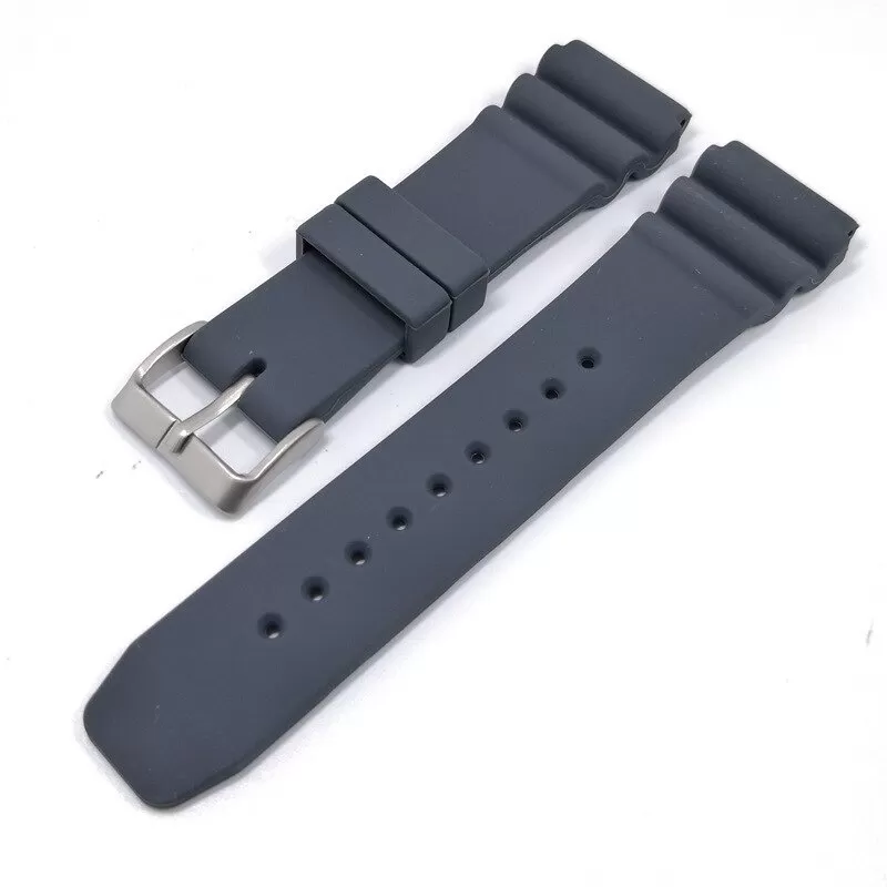 Grey_2-mm-silicone-sport-bracelet-bracelet-ve_variants-6 Grey Strap Seiko Series 5 Sport, Diver 22mm In Silicon