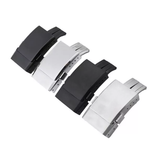 il_1140xN.4603534758_6n7g Black Leather & Rubber Strap For Breitling Avenger, Navitimer, Chronomat In Calf Leather 22, 24mm