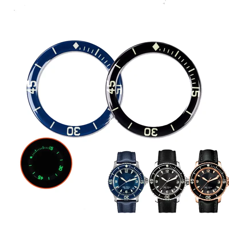 insert-de-lunette-saphir-42-7-mm-pour-bla_main-0 Sapphire Insert Bezel for Blancpain Fifty Fathoms 45mm 5015 - ⌀42.7mm