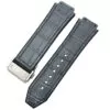light blue silver_ccessoires-de-montre-bracelet-de-montre_variants-38 Blue Alligator Grain Leather & Rubber Strap for Hublot Big Bang, Classic Fusion...