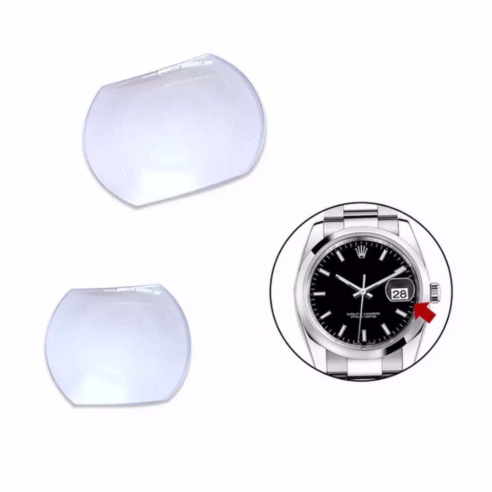 Shellhard-1-pc-Saphir-Bulle-Loupe-Convient-Pour-Date-Fen-tre-Haute-Transparence-Montre-Cristal-Verre-0 Loupe Cyclope Bulle for Rolex Oyster Date, Datejust Sapphire