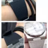 main-image-5 Blue Rubber Strap Bracelet for Tissot PRX Series with Quick Release System - 26x12mm